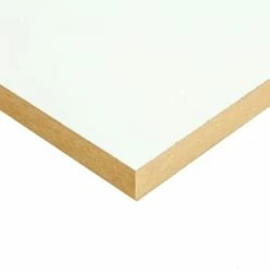 18mm White Faced Melamine MDF Board 1220x2440mm