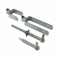 Standard Double Strap Hinge Sets | Galvanised | Timco