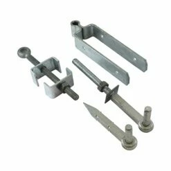 Adjustable Fieldgate Hinge Sets | Galvanised | Timco