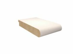 25x168mm Nosed & Tongued Window Board MDF Primed White