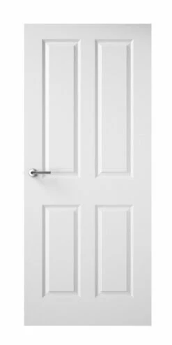 FD30 Fire Check 4 Panel Smooth Door 762x1981x44mm