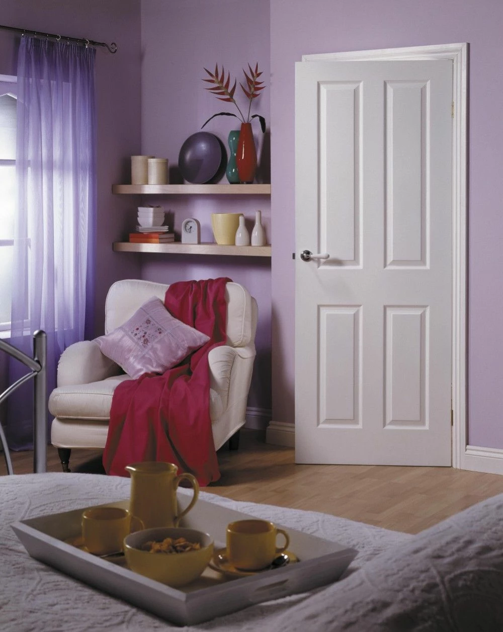 4 Panel Smooth Door 1981x762x35mm 3 4 Panel Smooth Door 1981x762x35mm - Image 3