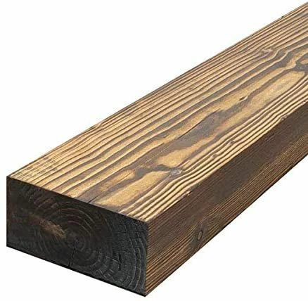 Charred Brushwood Railway Sleeper | 2.4m X 250mm X 125mm 1 Charred Brushwood Railway Sleeper | 2.4m X 250mm X 125mm