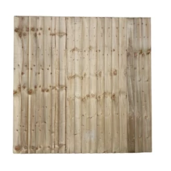 Closeboard Fence Panels | Green Treated Feather Edge | 3ft To 6ft