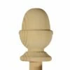 Burbidge Acorn Newel Cap Pine 82mm