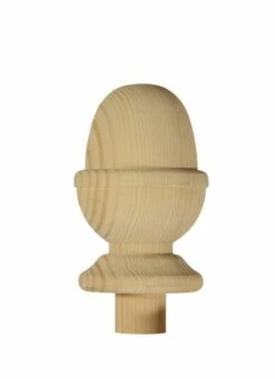 Burbidge Acorn Newel Cap Pine 82mm