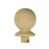 Burbidge Ball Newel Cap Pine 90mm