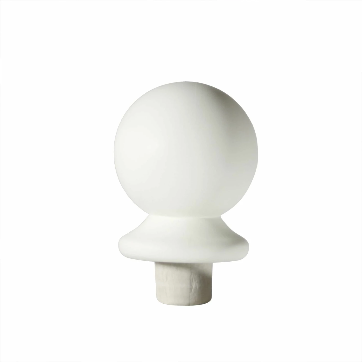 Burbidge Newel Ball Cap Primed White 90mm 1 Burbidge Newel Ball Cap Primed White 90mm