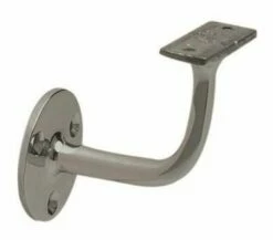 Burbidge Wall Mounted Handrail Bracket Chrome