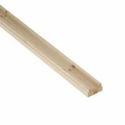 Cheshire Benchmark Baserail Pine Grooved For 32mm Spindles 32x63x4200mm
