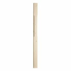 Cheshire Benchmark Half Stop Chamfered Newel Pine 41x91x1500mm