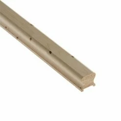 Cheshire Benchmark Handrail Pine Grooved For 41mm Spindles 56x59x2400mm