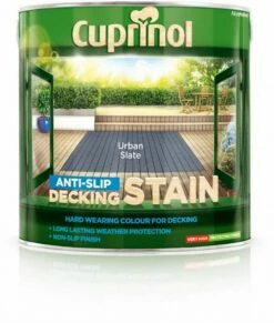 Cuprinol Anti Slip Decking Stain Urban Slate 2.5ltr
