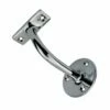 Eclipse Handrail Bracket Polished Chrome Plated 76mm