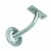 Eclipse Handrail Bracket Satin Chrome Plated 76mm