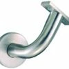 Eclipse Handrail Bracket Satin Stainless Steel 76mm
