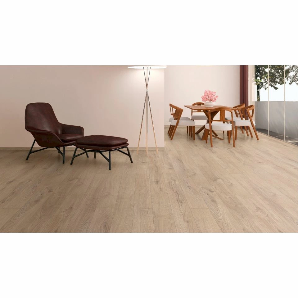 Geneva Oak Laminate Flooring 12x192x1285mm 1.48m² 3 Geneva Oak Laminate Flooring 12x192x1285mm 1.48m² - Image 3