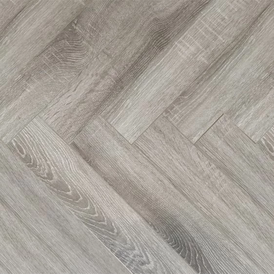 Herringbone Platinum Grey Laminate Flooring 12x90x450mm 1.46m² 1 Herringbone Platinum Grey Laminate Flooring 12x90x450mm 1.46m²