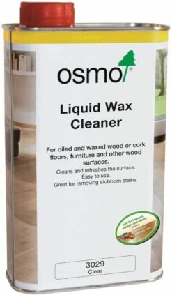 Osmo Liquid Wax Cleaner Clear 1ltr