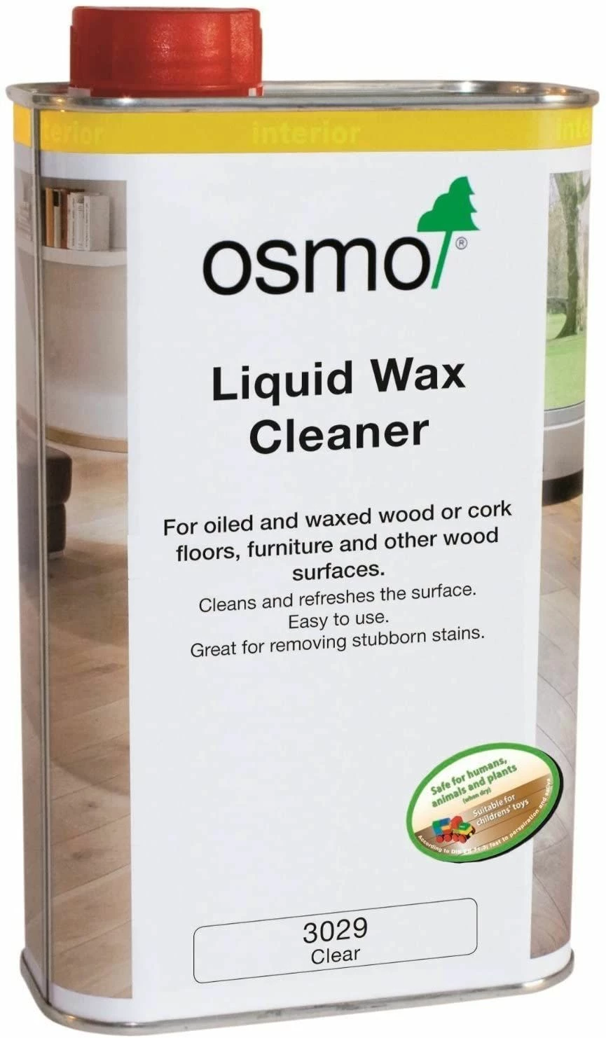 Osmo Liquid Wax Cleaner Clear 1ltr 1 Osmo Liquid Wax Cleaner Clear 1ltr