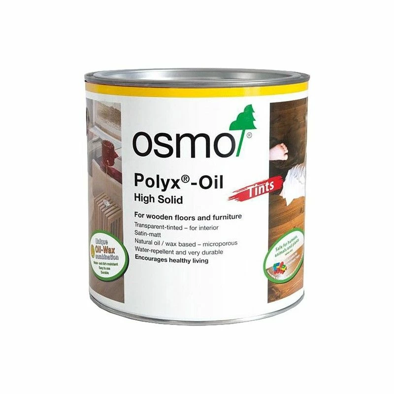 Osmo Polyx Hard Wax Oil Tint Graphite 750ml 1 Osmo Polyx Hard Wax Oil Tint Graphite 750ml