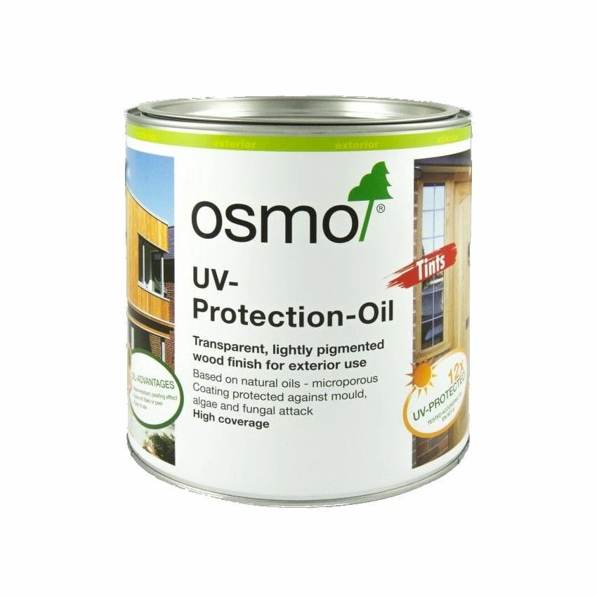 Osmo UV Protection Oil Tint Satin Red Cedar Transparent 750ml 1 Osmo UV Protection Oil Tint Satin Red Cedar Transparent 750ml