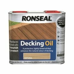 Ronseal Decking Oil Natural 2.5ltr