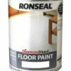 Ronseal Diamond Hard Floor Paint Satin White 2.5ltr