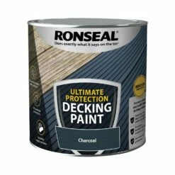 Ronseal Ultimate Protection Decking Paint Charcoal 2.5ltr
