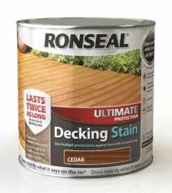 Ronseal Ultimate Protection Decking Stain Cedar 2.5ltr
