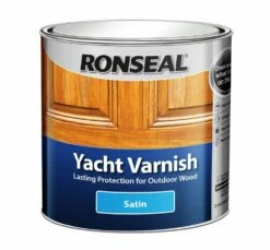Ronseal Yacht Varnish Satin Clear 500ml