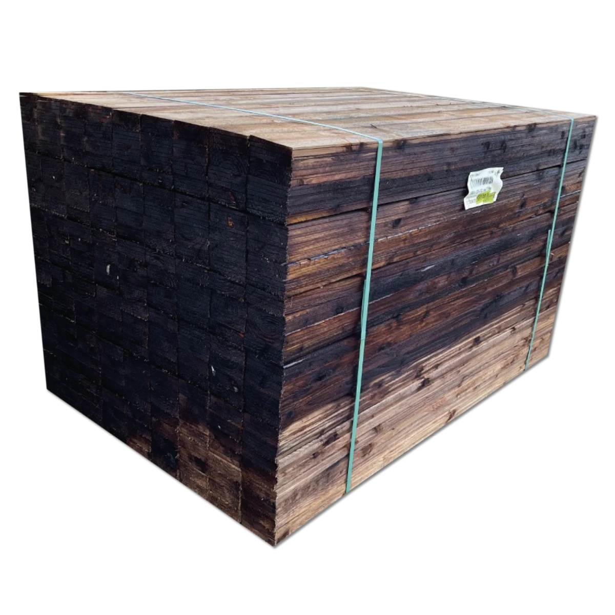 Feather Edge Boards (x810) | Green & Brown Treated | Pallet Packs 2 Feather Edge Boards (x810) | Green & Brown Treated | Pallet Packs - Image 2