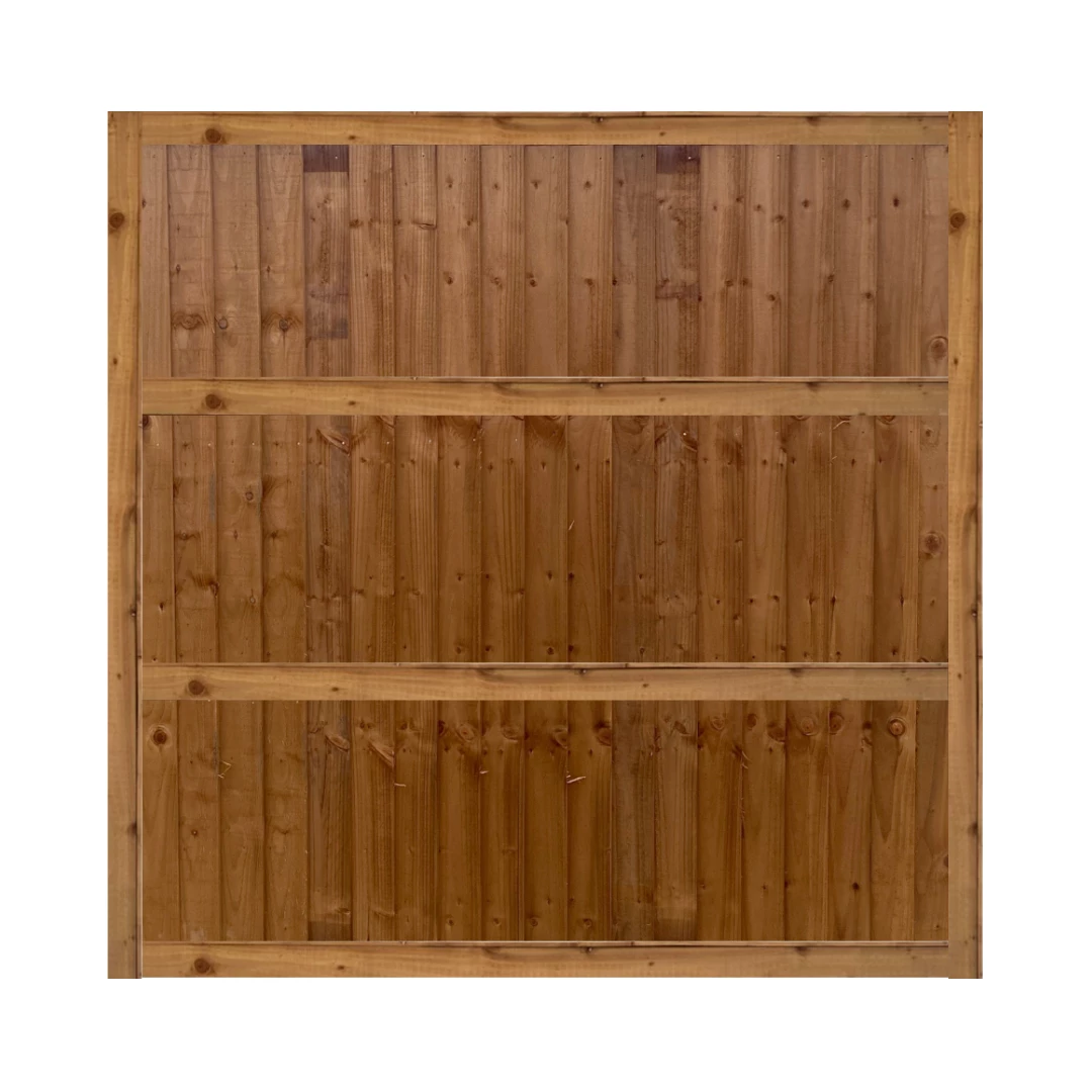 Framed Closeboard Fence Panels | Brown Treated Feather Edge | 3ft To 6ft 1 Framed Closeboard Fence Panels | Brown Treated Feather Edge | 3ft To 6ft