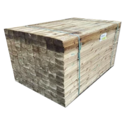 Feather Edge Boards (x810) | Green & Brown Treated | Pallet Packs