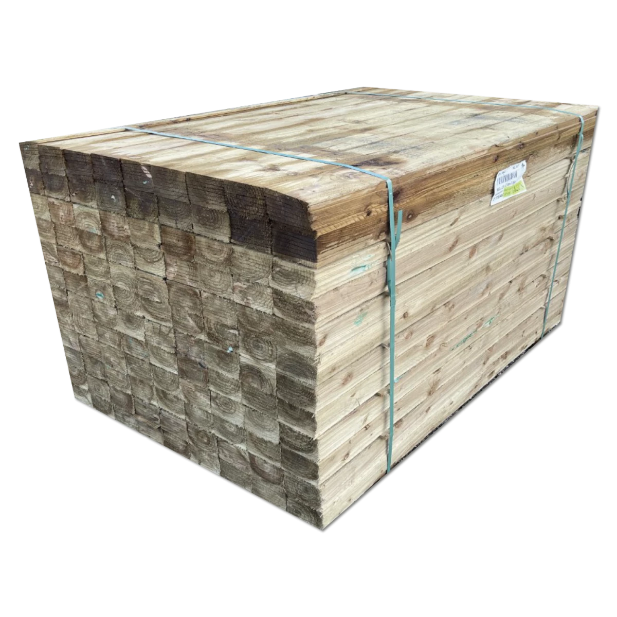 Feather Edge Boards (x810) | Green & Brown Treated | Pallet Packs 1 Feather Edge Boards (x810) | Green & Brown Treated | Pallet Packs