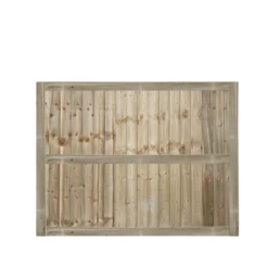 Framed Closeboard Fence Panels | Green Treated Feather Edge | 3ft To 6ft -Osmo Sale green 6ft x 5ft 1
