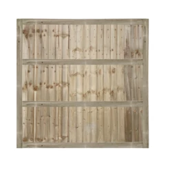 Framed Closeboard Fence Panels | Green Treated Feather Edge | 3ft To 6ft -Osmo Sale green 6ft x 6ft 1