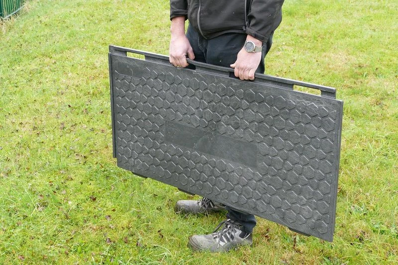 GroundCover Plus Access Mat | 1.2m X .6m | Black 2 GroundCover Plus Access Mat | 1.2m X .6m | Black - Image 2