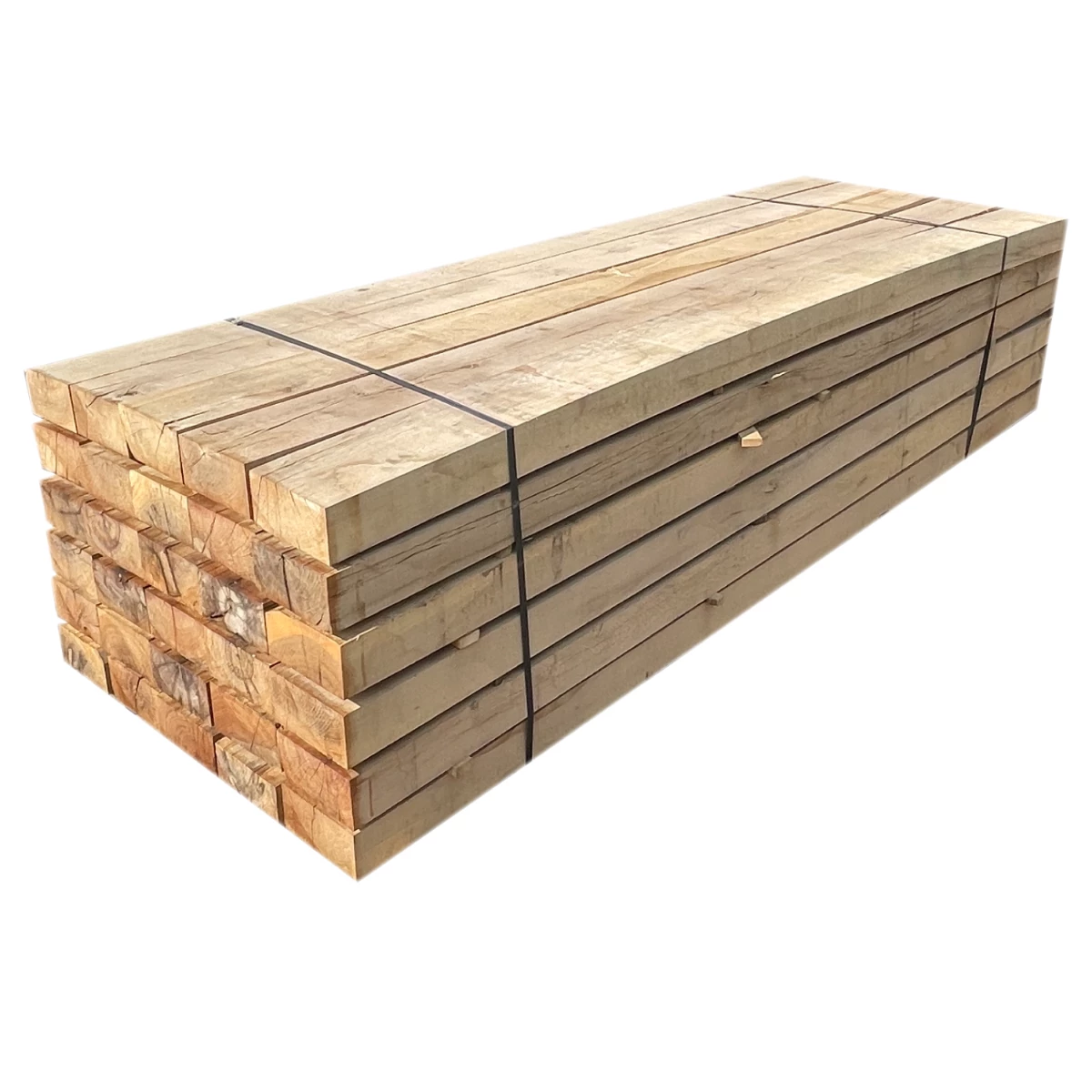 Oak Railway Sleepers (x40) | 1.2m X 200mm X 100mm 1 Oak Railway Sleepers (x40) | 1.2m X 200mm X 100mm