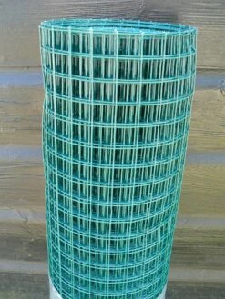 PVC-Coated Welded Wire Mesh Rolls -Osmo Sale pvc welded wire mesh 1x1inch 3