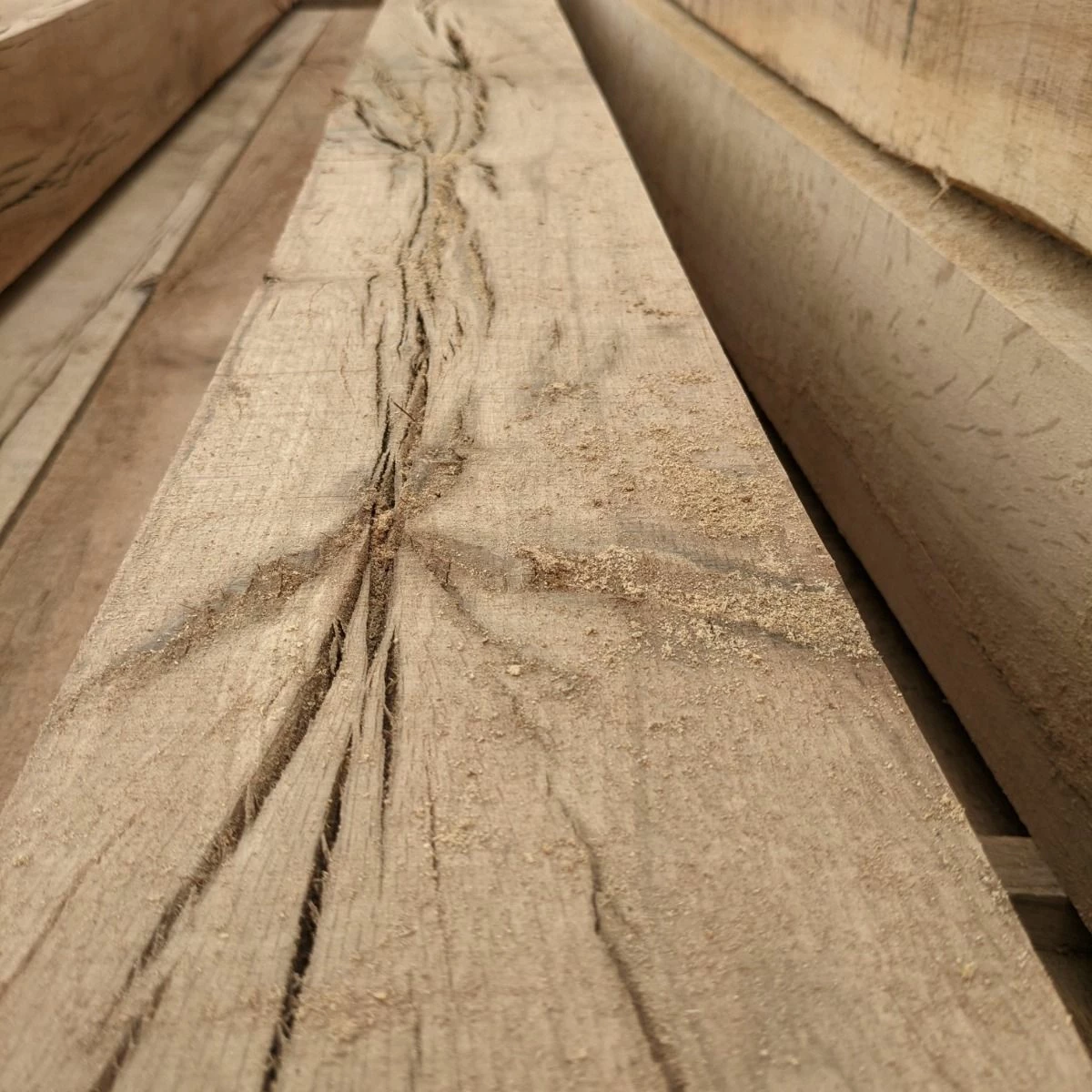 Oak Gate Posts 4 Oak Gate Posts - Image 4