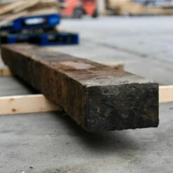 Reclaimed Pine Railway Sleeper | 2.6m X 245mm X 140mm | Grade 1 -Osmo Sale reclaimed railway sleeper 1 1