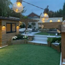 Green Treated Railway Sleeper | 2.4m X 200mm X 100mm -Osmo Sale sleepers 1 1