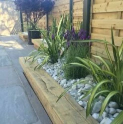 Oak Railway Sleeper | 1.2m X 200mm X 100mm 11 Oak Railway Sleeper | 1.2m X 200mm X 100mm -Osmo Sale sleepers 6 sq
