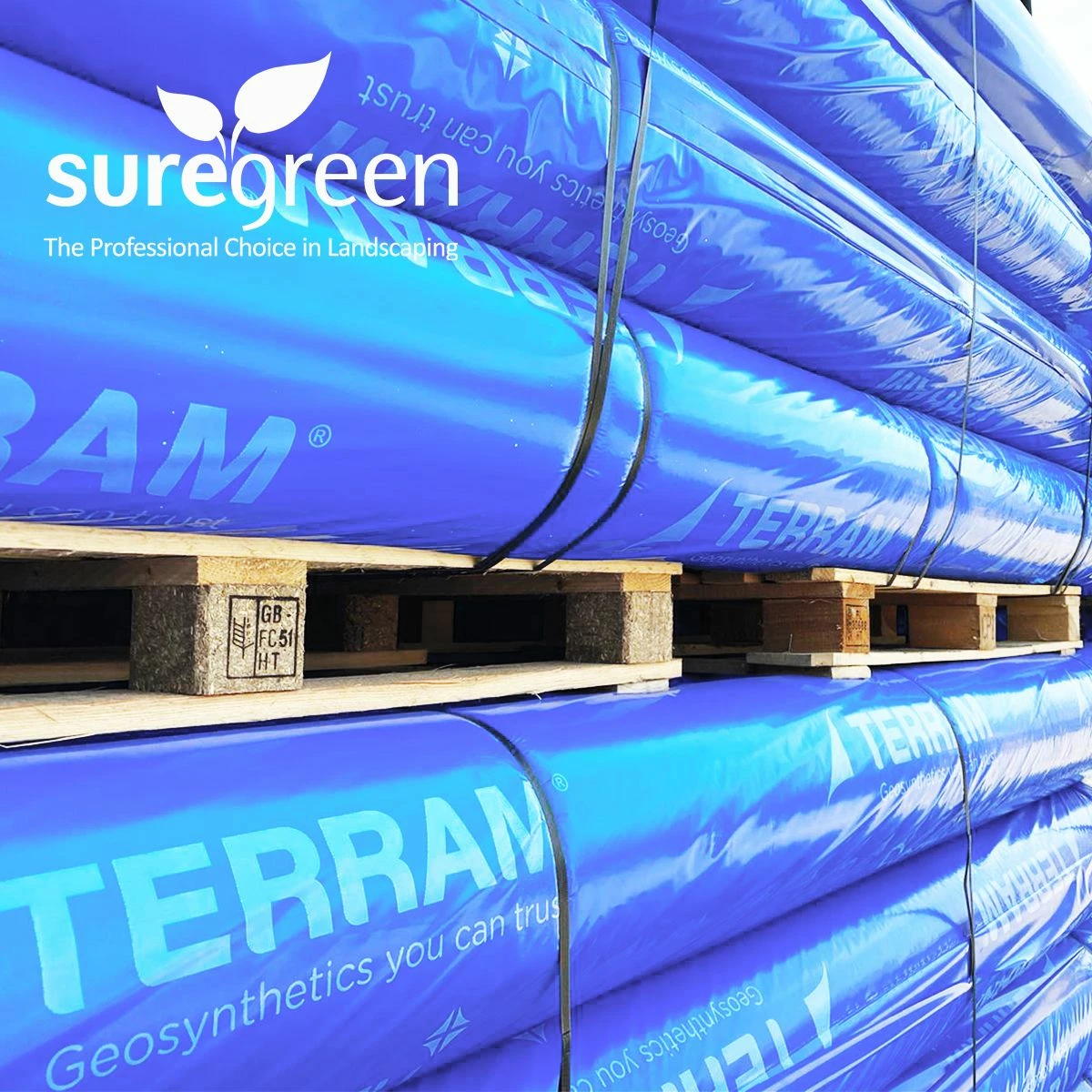 Terram T1000 2.25m X 100m Non-Woven Geotextile Membrane 2 Terram T1000 2.25m X 100m Non-Woven Geotextile Membrane - Image 2