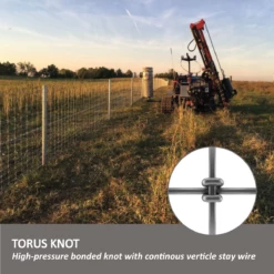 Tornado R8/80/22 Torus High Tensile Stock Fencing -Osmo Sale torus knot