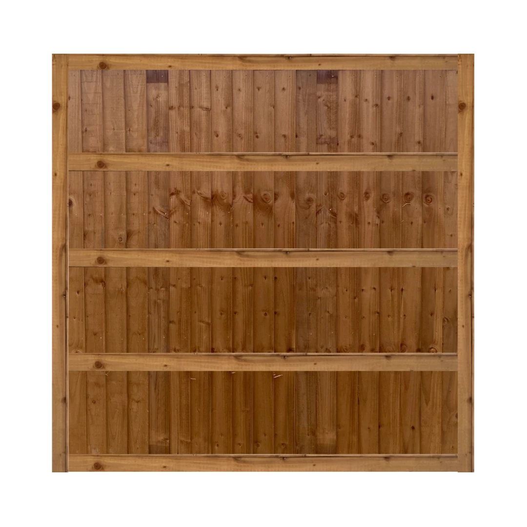 Ultra Heavy-Duty Closeboard Fence Panels | Framed | Brown Treated Feather Edge | 3ft To 6ft 1 Ultra Heavy-Duty Closeboard Fence Panels | Framed | Brown Treated Feather Edge | 3ft To 6ft