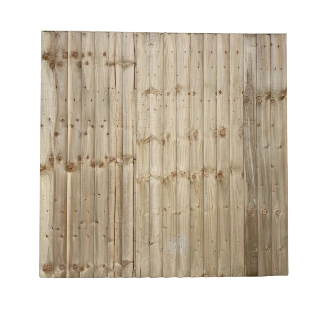 Closeboard Fence Panels | Ultra Heavy Duty | Green Treated | Feather Edge | 3ft To 6ft 2 Closeboard Fence Panels | Ultra Heavy Duty | Green Treated | Feather Edge | 3ft To 6ft - Image 2
