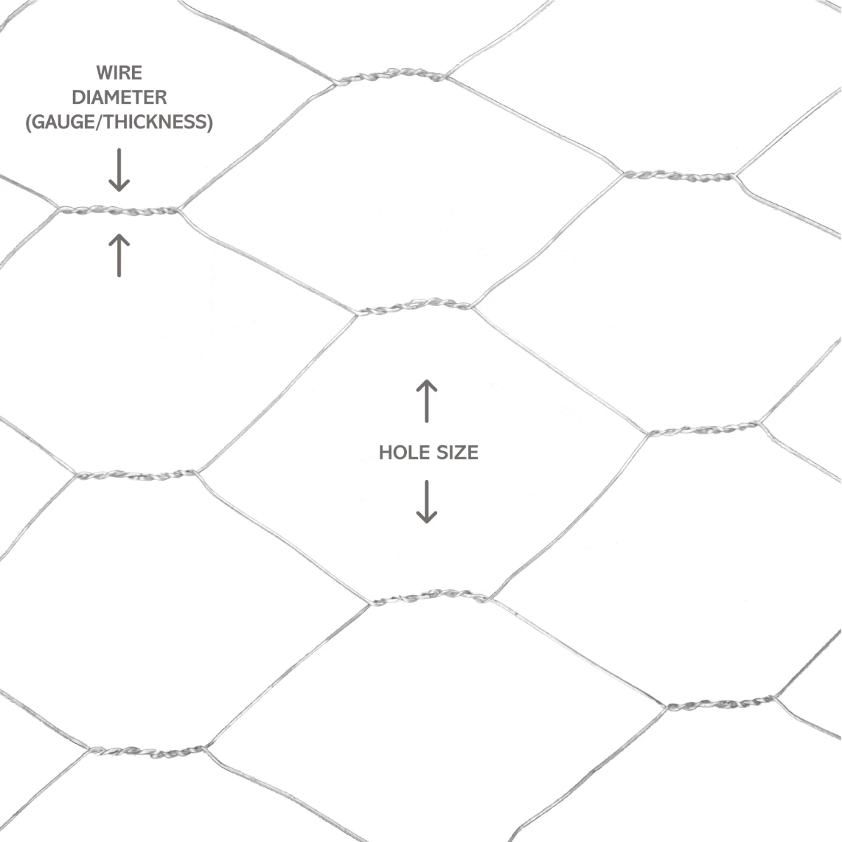 Chicken Wire | 600mm X 25m | With 25mm Holes 2 Chicken Wire | 600mm X 25m | With 25mm Holes - Image 2